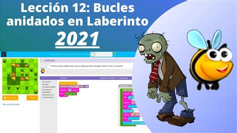 Lecci N Bucles Anidados En Laberinto Miralo Tutorial