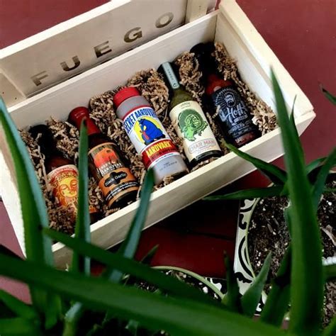 All Star Crate Hot Sauce Gift Set Fuego Box Hot Sauce Barbecue