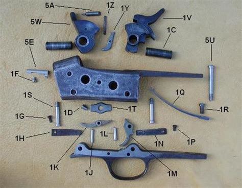 Remington Rolling Block No.5 - Remington Rolling Block Parts