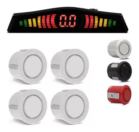 Sensor De Estacionamento 4 Pontos Display Led Todas As Cores MercadoLivre