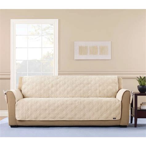 Amazing Surefit Wide Wale Corduroy Sofa Furniture Cover For