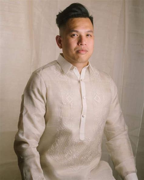 Barong Tagalog Filipiniana Silk Organza Tee Dress White Silk