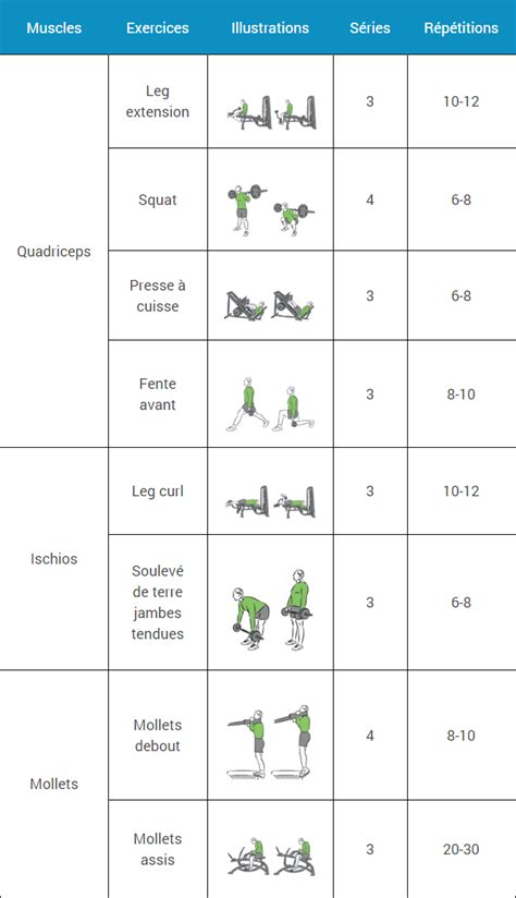 Programme Musculation Débutant Espace Musculation Programme