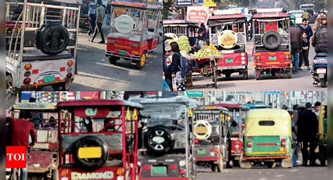 E Rickshaws Everywhere But Most Illegal In Ghaziabad Drivers Dont