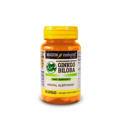 Mason Ginkgo Biloba 60 Mg — Bys