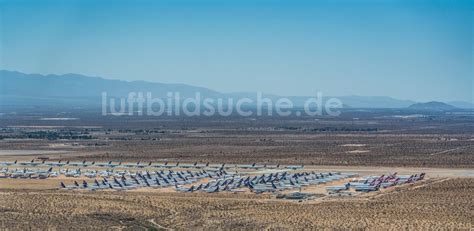 Victorville aus der Vogelperspektive Gelände des Flughafen Southern