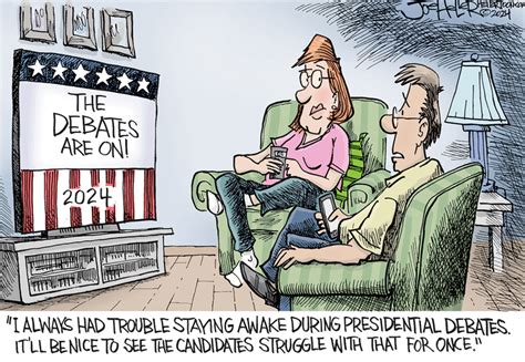 CSotD: Political cartoonists take debate – The Daily Cartoonist