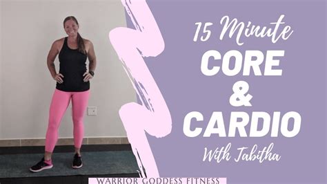 15 Minute Core And Cardio Workout Youtube