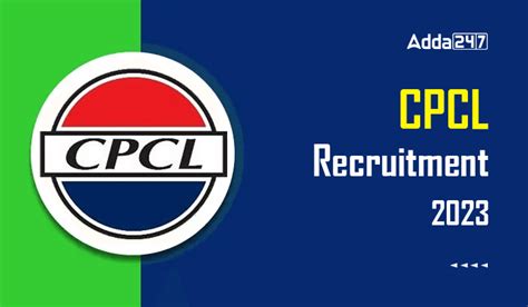 CPCL Recruitment 2023 Out Apply Online For 16 Engineer Posts