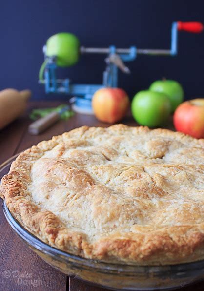 Apple Pie With Butter Crust Dulce Dough Recipes