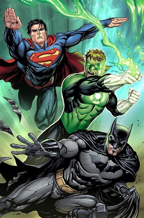 Green Lantern Superman Batman