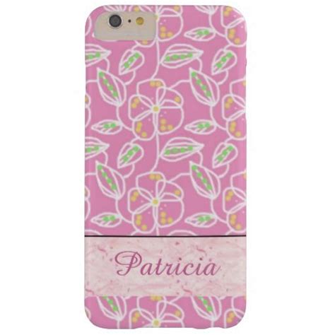 Pink Floral Pattern Personalized Iphone Case