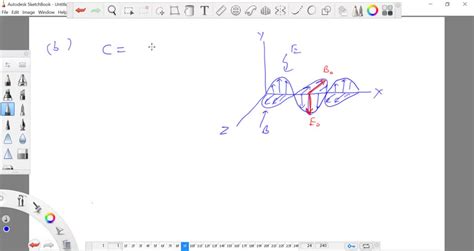 Solved Figure 34 3 Shows A Plane Electromagnetic Sinusoidal Wave