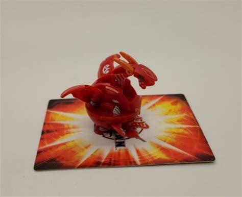 Bakugan Battle Brawlers Hyper Dragonoid Red Pyrus B Bakusteel G Ebay