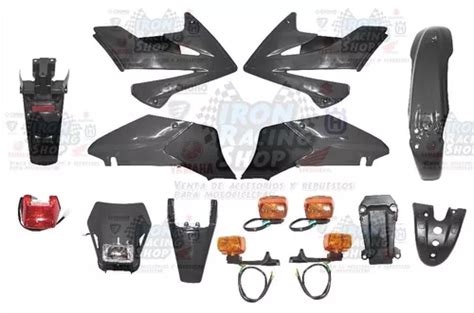 Kit De Pl Sticos Honda Tornado Xr Negro Mercadolibre