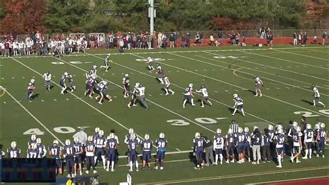 Acton Boxborough Vs Westford Academy Varsity Mens Football Youtube