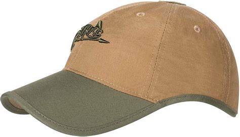 Helikon Tex Men S Logo Cap Polycotton Ripstop Coyote Olive Green A