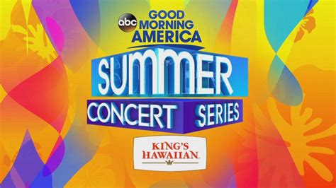 'GMA' 2016 Summer Concert Series Lineup | GMA