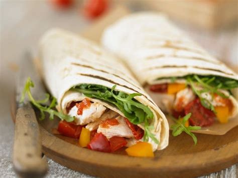 Hähnchen Wraps Rezept EAT SMARTER