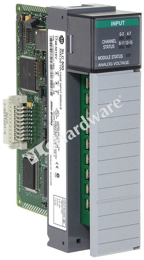 PLC Hardware Allen Bradley 1746 NI16V SLC 500 16 Ch Analog Input Module