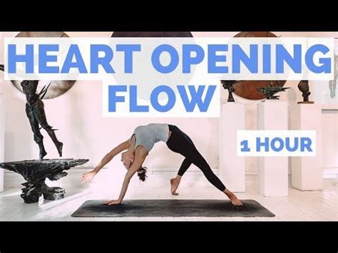 1 Hour Yoga Flow Heart Opening Vinyasa Flow Backbend Flow YouTube