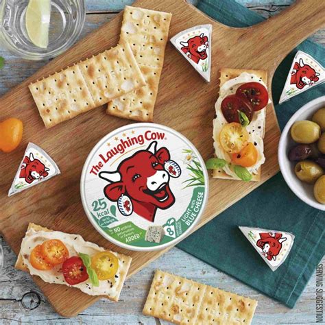 Light Cheese Triangles With Blue Cheese The Laughing Cow Uk