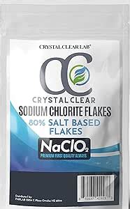 Amazon Crystalclearlab Chlorine Dioxide Sodium Chlorite Flakes