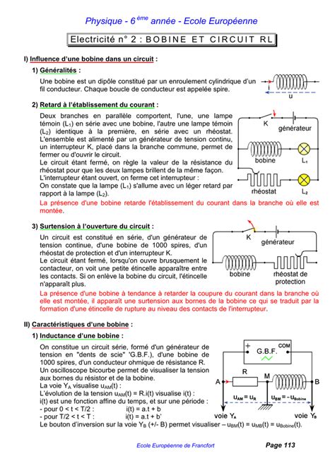 détermination expérimentale de l inductance d une bobine