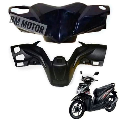 Batok Depan Belakang Honda BeAT Fi Esp 2014 2015 2016 Warna Hitam