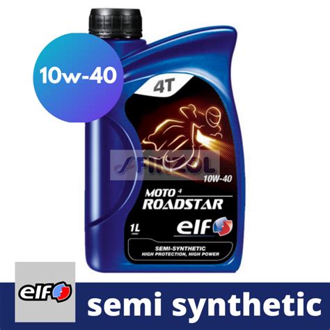 elf  moto  roadstar   semi synthetic finzol