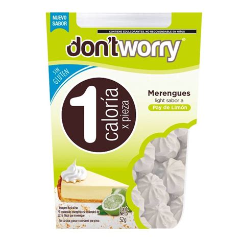 Merengues Don T Worry Sabor Pay De Lim N G Walmart