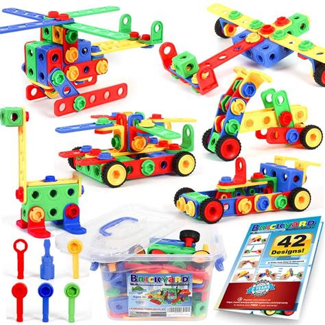 163 Piece STEM Toys Kit, Educational Construction ...