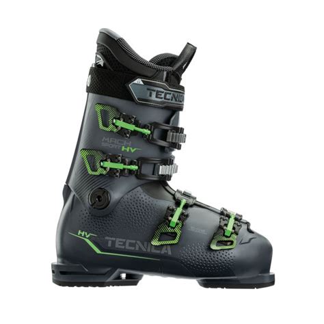 Bottes De Ski Alpin Tecnica Mach Sport Hv 90 Gris Vert Performance Bégin