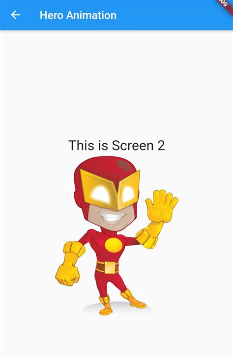 Hero Animation in Flutter Application Development