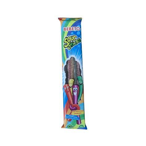 Bebeto Sour Sticks Mixed Fruit Flavoured