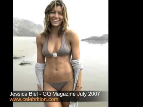 Jessica Biel Photoshoot For Gq Magazine July 2007 Youtube