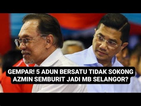 GEMPAR 5 ADUN BERSATU ISYTIHAR SOKONG PMX HARI INI YouTube