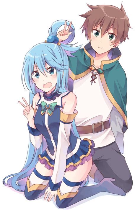 Kazuma And Aqua Head Swap By Linikyu On Deviantart