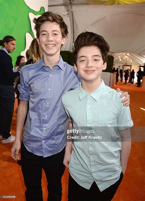 Actors Thomas Barbusca And Griffin Gluck Attend Nickelodeons 2016