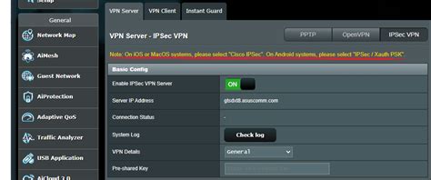 Vpn C Mo Configurar Un Servidor Vpn En El Router Asus Ipsec Vpn