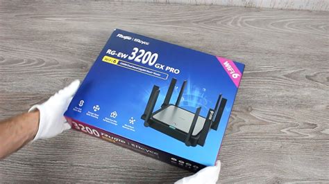 Ruijie Reyee RG EW3200GX PRO Router Unboxing YouTube