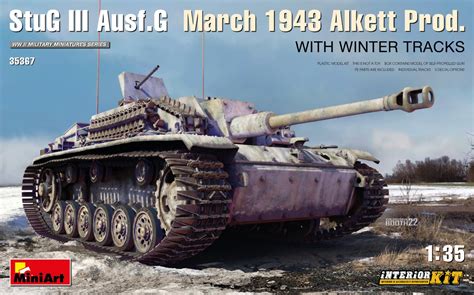 Stug Iii Ausf G March Alkett Prod With Winter Tracks Mn