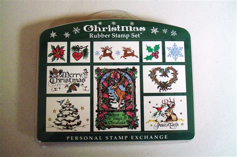 PSX Christmas Rubber Stamp Set Foam SK107 Believe In The Magic Of