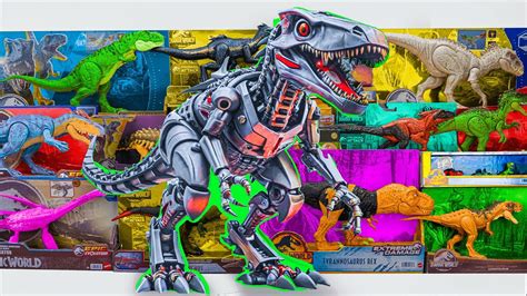 Unboxing Review Jurassic World Trex Robot Mystery Box Indoraptor