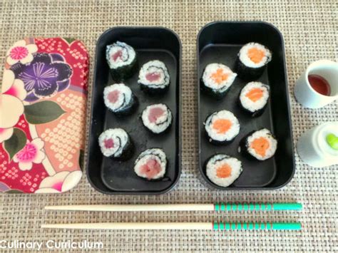 Sushis Et Makis Au Saumon Et Au Thon Comme Au Japon Recette Sushis Et