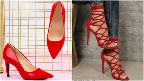 20 Tacones rojos para looks increíbles y estilosos