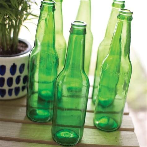 Recycled Green Glass Bottles Green Glass Bottles Recycled Glass Vases Recycled Glass Bottles