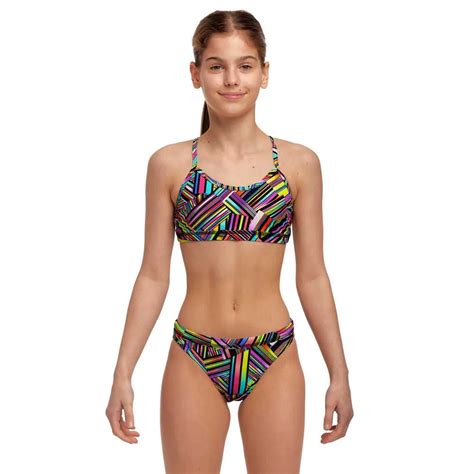 Funkita Racerback Bikini Multicolor Swiminn