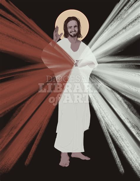 Diocesan Library Of Art Divine Mercy Jesus