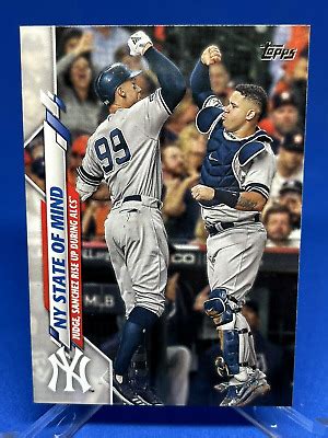 Aaron Judge Gary Sanchez 2020 Topps New York State Of Mind 591 EBay